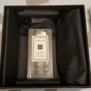 Lime basil mandarin bath oil